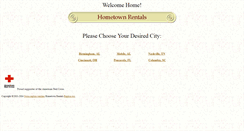 Desktop Screenshot of hometownrentals.info