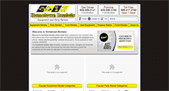 Desktop Screenshot of hometownrentals.net